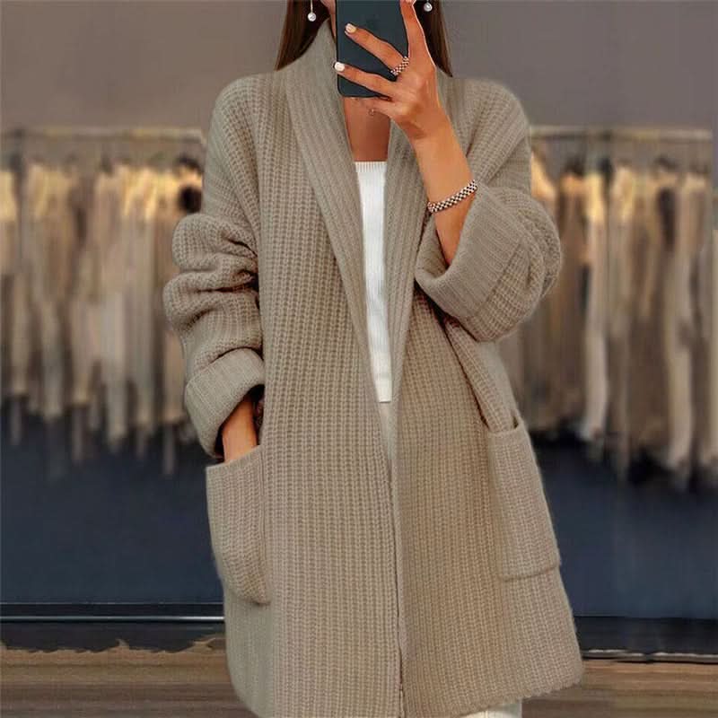 THALIRA WOOL CARDIGAN