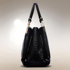 Lusso Milano - Crocodile Shoulder Bag