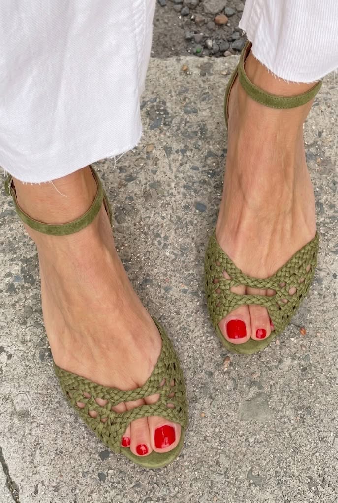 Isabelle – Woven Summer Sandals