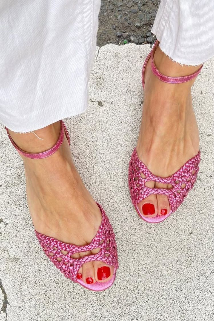 Isabelle – Woven Summer Sandals