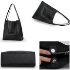 CLARA GENUINE LEATHER SHOULDER BAG