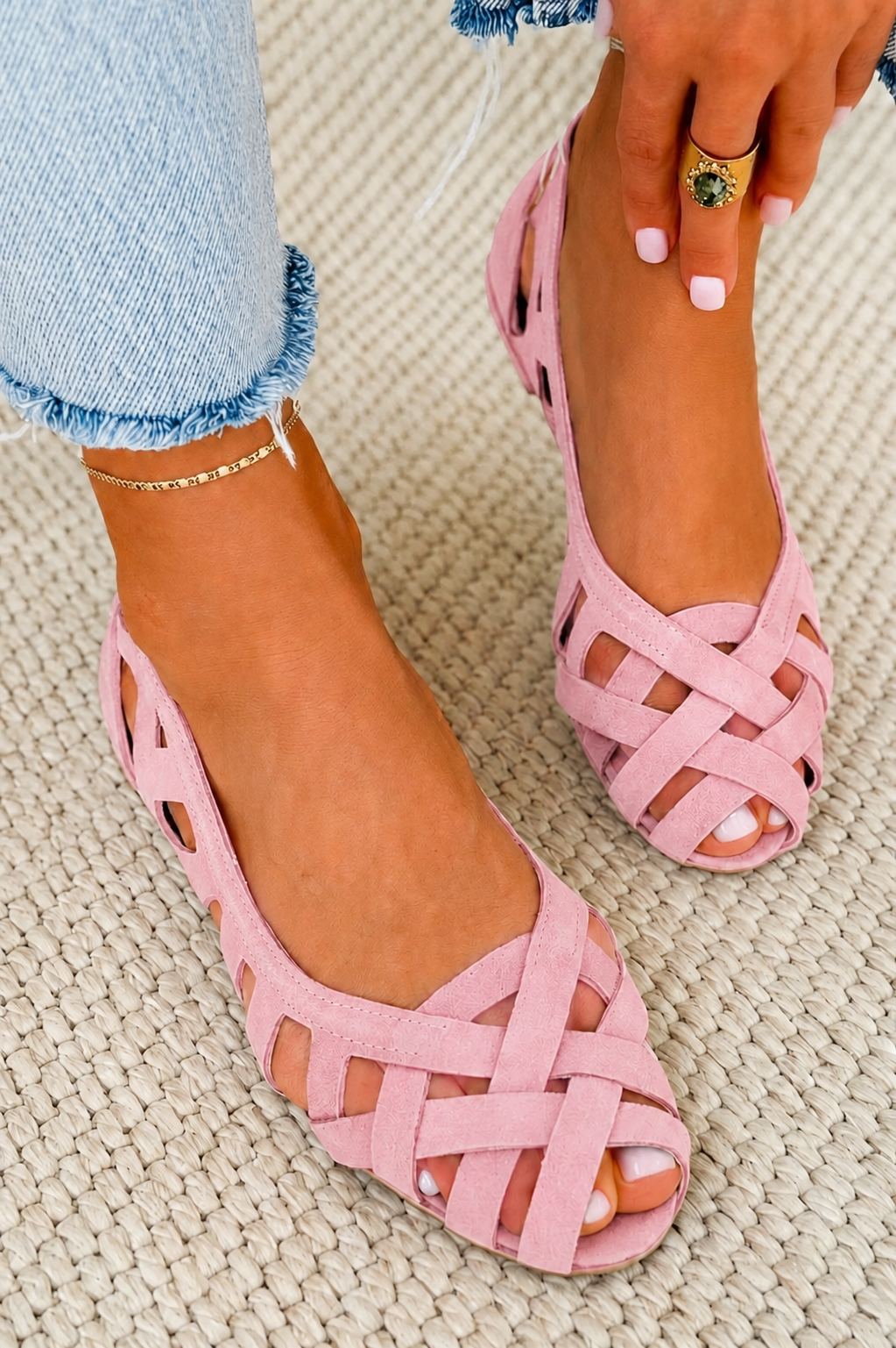 Helena – Woven Summer Sandals