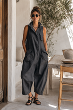 Brooke – Relaxed Sleeveless Jumpsuit