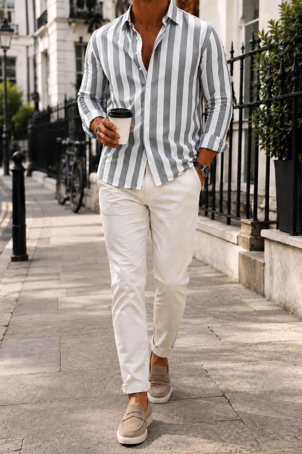 Riviera Striped Shirt