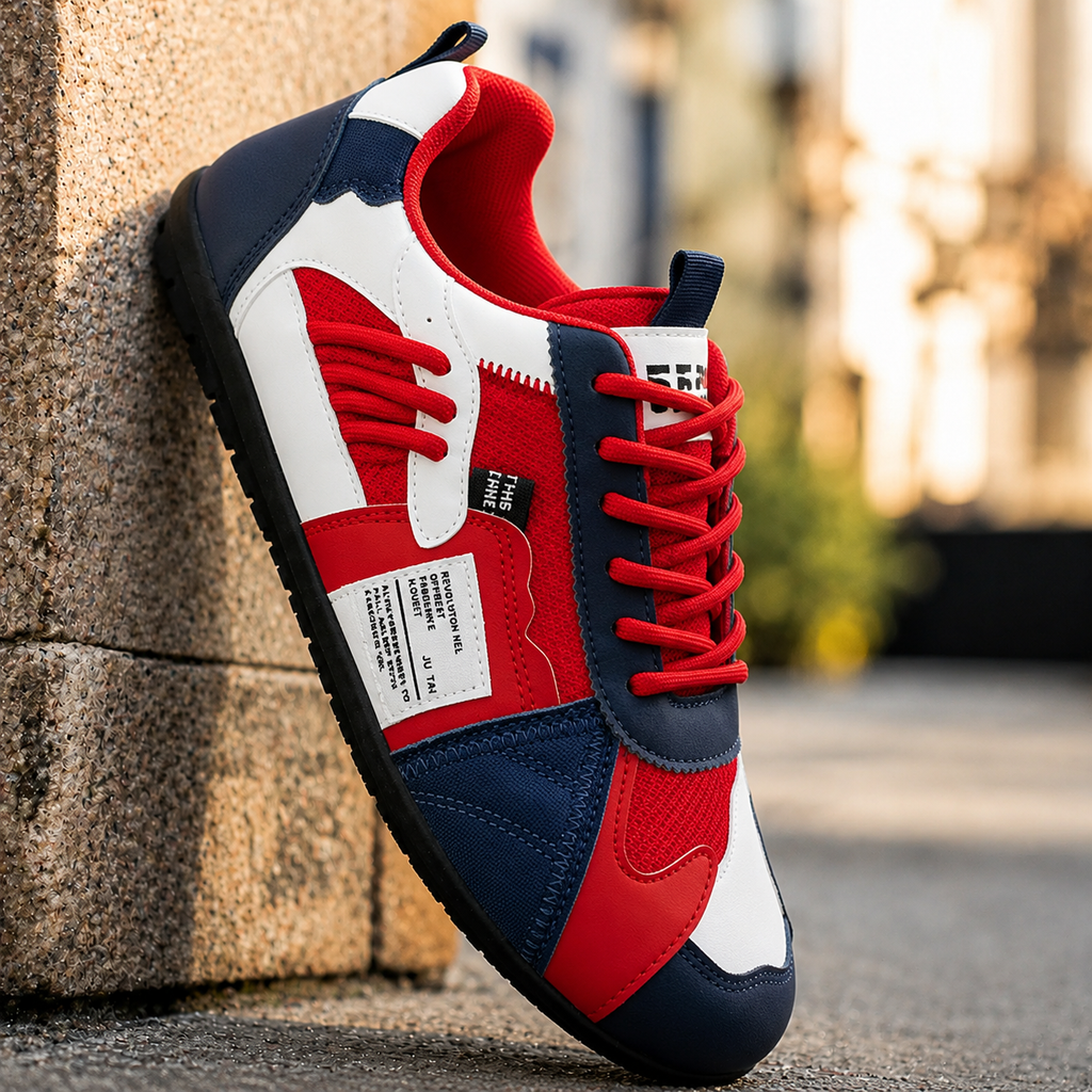 Giovanni | Retro Colour-Block Sneakers
