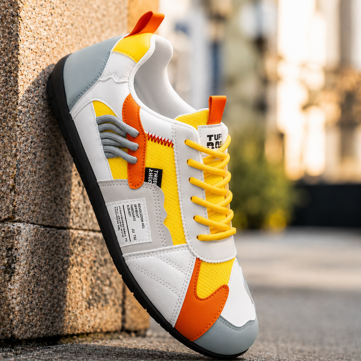 Giovanni | Retro Colour-Block Sneakers