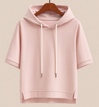 ALISON SHORT SLEEVE HOODIE