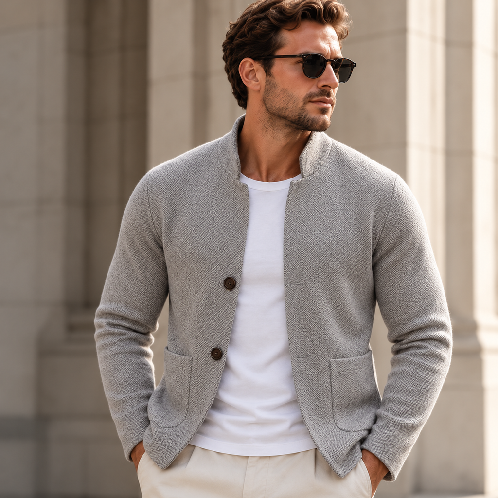 Jonas | Modern Knitted Blazer