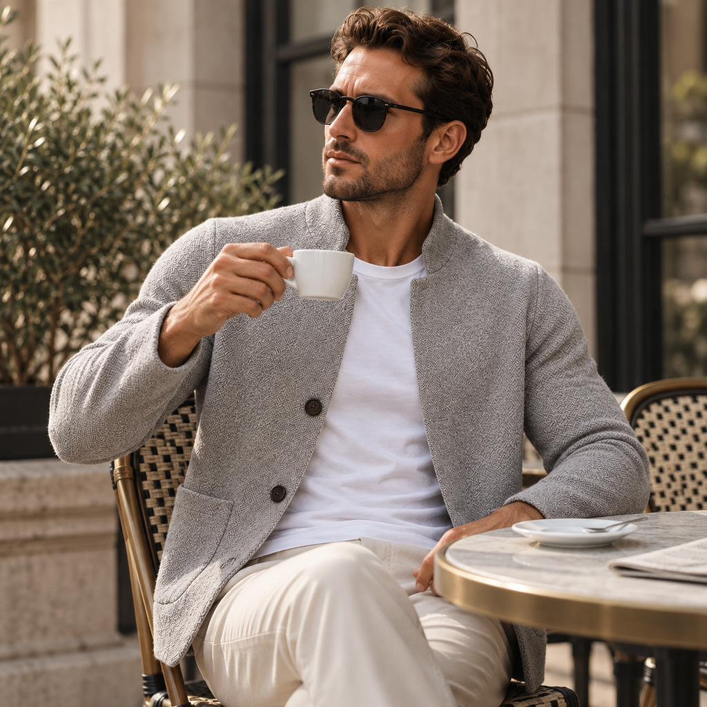Jonas | Modern Knitted Blazer