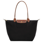 Longchamp - Large Le Pliage Tote, Black