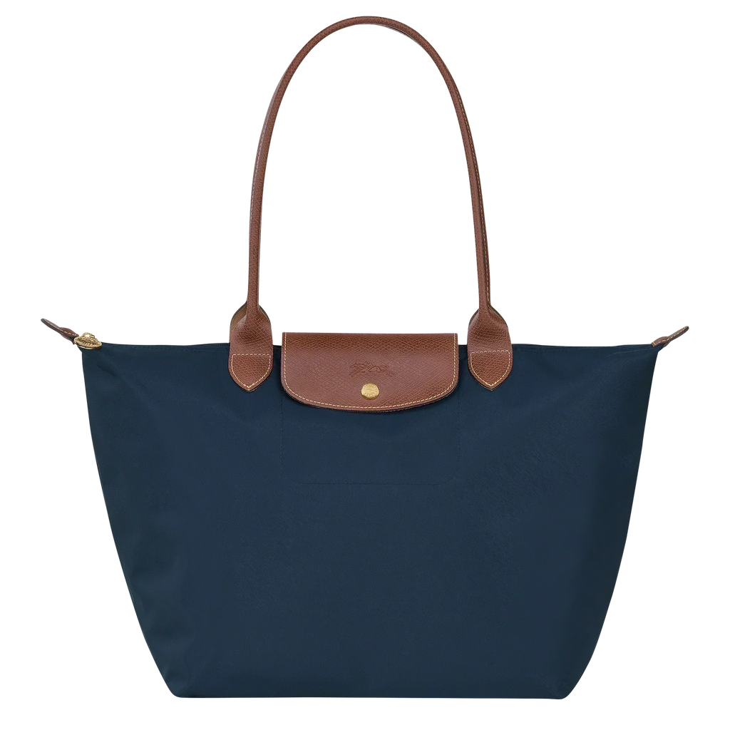 Longchamp - Large Le Pliage Tote, Navy