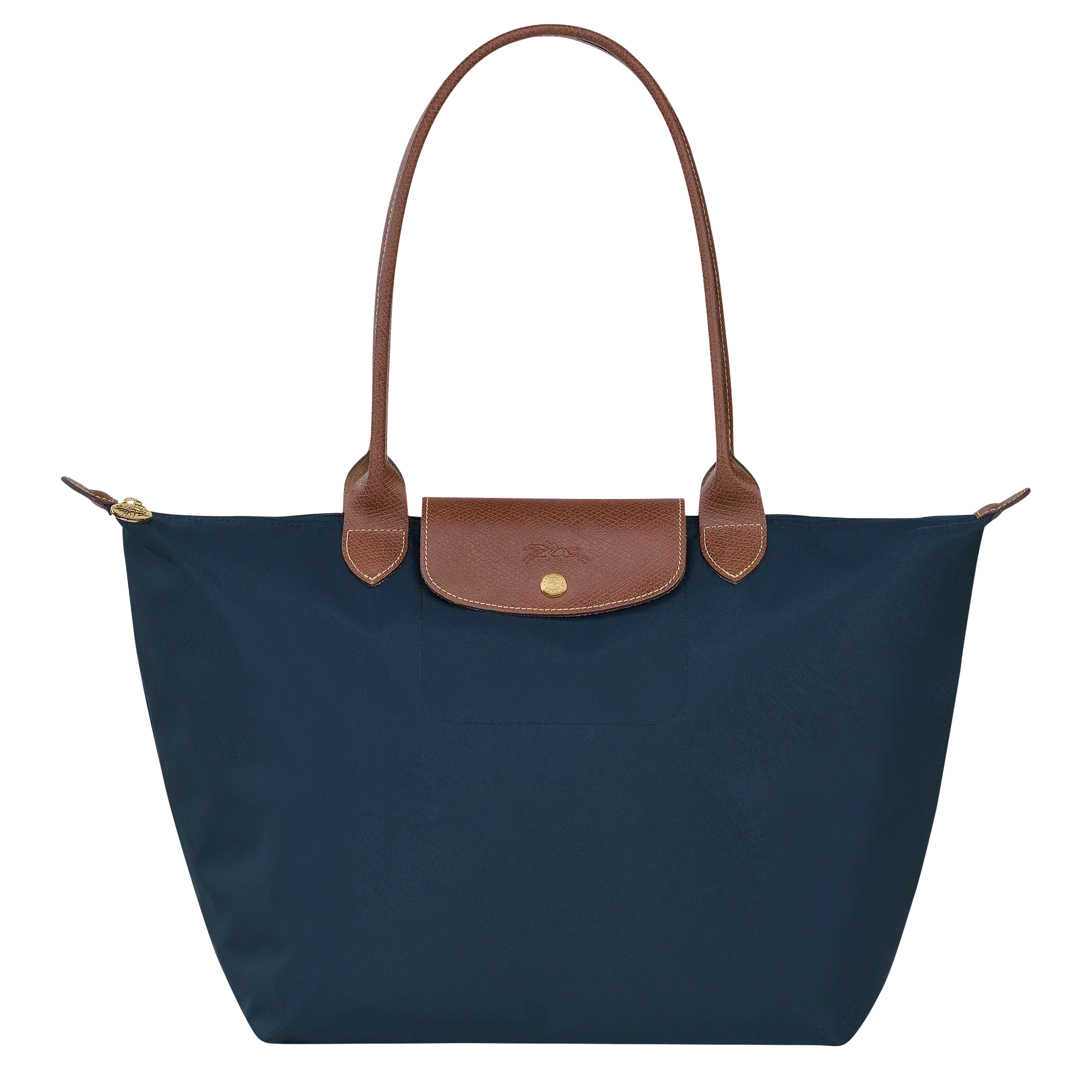 Longchamp - Large Le Pliage Tote, Navy