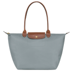 Longchamp - Large Le Pliage Tote, Steel
