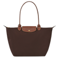 Longchamp - Large Le Pliage Tote, Ebony