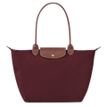 Longchamp - Large Le Pliage Tote, Burgundy