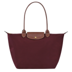 Longchamp - Large Le Pliage Tote, Burgundy