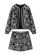 Colorblock Printed Cotton Set
