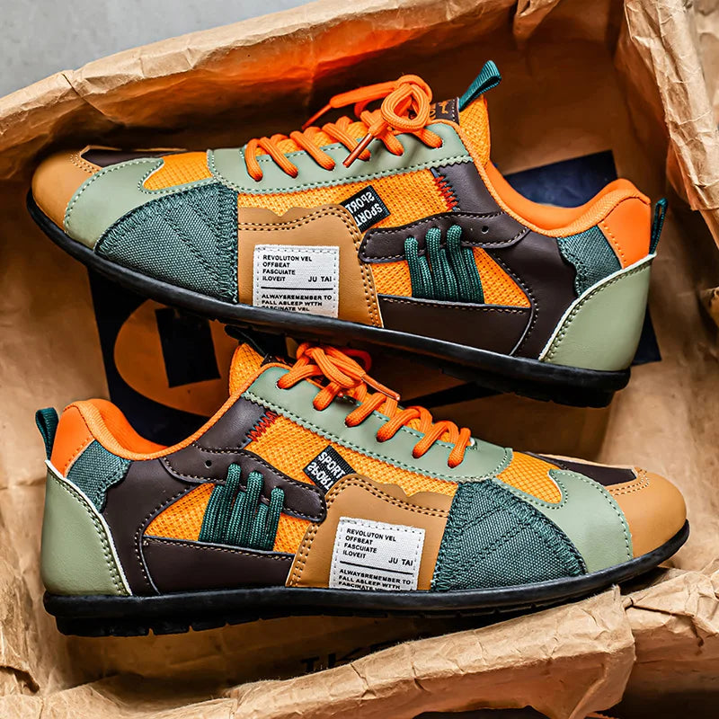 Giovanni | Retro Colour-Block Sneakers