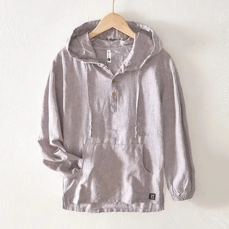 ANDORA LINEN HOODIE