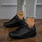 CHLOE LACE-UP SNEAKERS