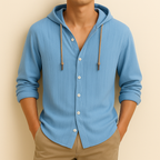 LANGFORD HOODED SHIRT JACKET