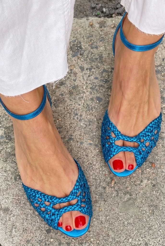 Isabelle – Woven Summer Sandals