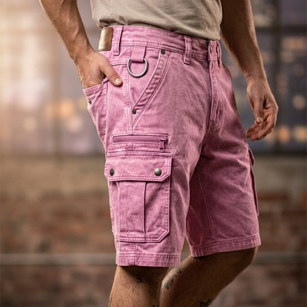 Beeckhoven™ | Functionele Denim Cargo Short